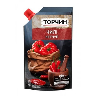 Кетчуп Торчин -Продукт Чили 270гр
