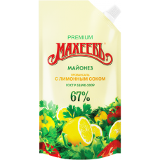 Майонез Махеев с лимонным соком 380гр