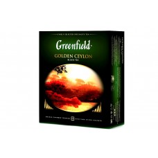 Чай Гринфилд 100 пакетов Голден Цейлон 1 по 9шт №581