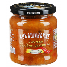 Лукашинские 445 Закуска Дунайская из томатов со сладким перцем 460гр