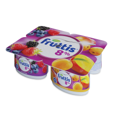 Йогурт Фрутис 8%  Супер экстра Абрикос-манго/Лесные ягоды 115гр
