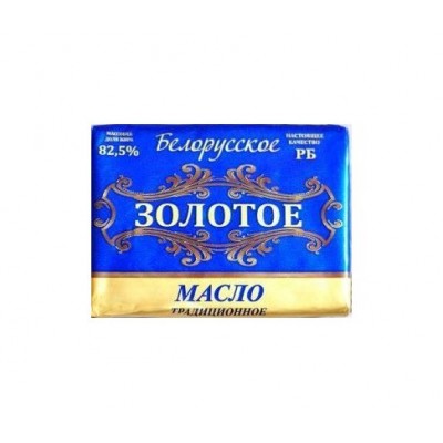 Масло Золотое Белорусское 82,5% 180гр