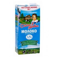 Молоко Домик в деревне 1,5% 0,95л