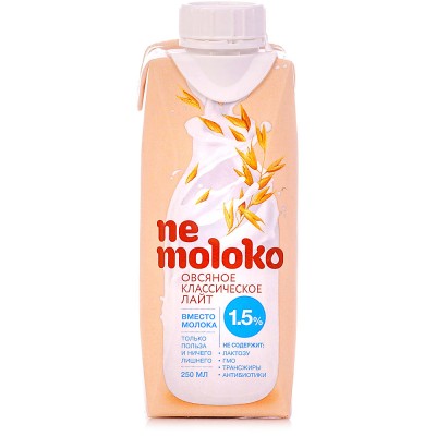 Напиток Овсяный Nemoloko классический Лайт 0,25л