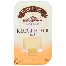 Сыр-Нарезка Брест-Литовский Классический 45% 150гр