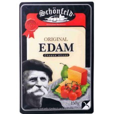 Сыр-Нарезка Schonfeld 45% Эдам 150гр