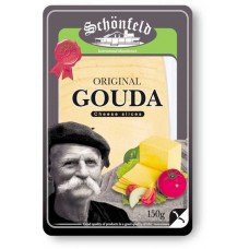 Сыр-Нарезка Schonfeld 45% Гауда 150гр