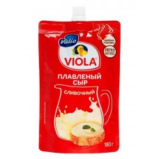 Сыр Виола сливочный дой-пак 45% 180гр
