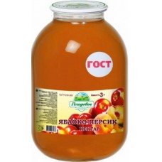 Сок Плодовое яблочно-персиковый 3л