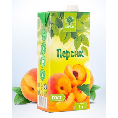 Сок Плодовые персиковый 1л